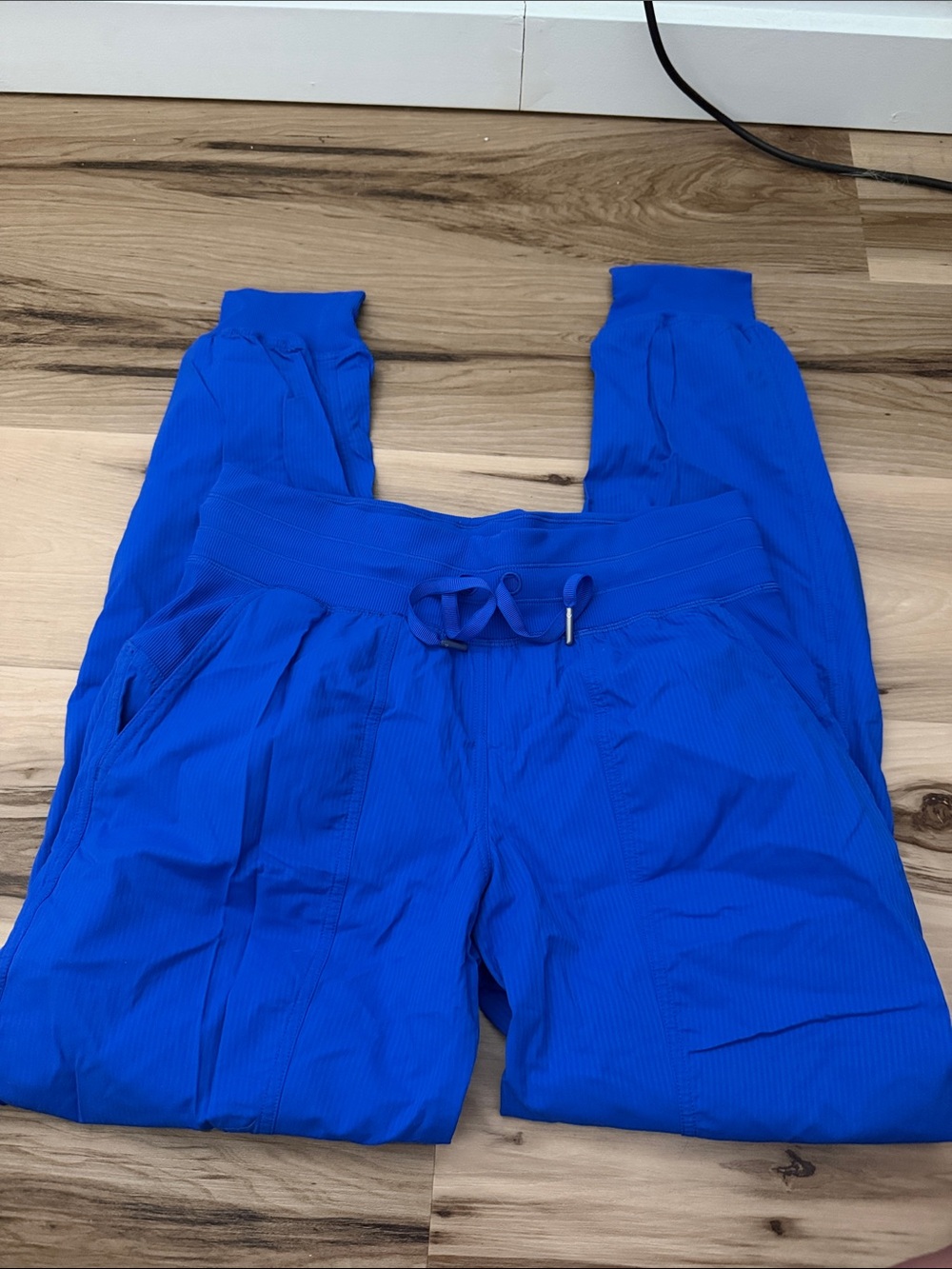 lululemon athletica Bright Blue Track Joggers